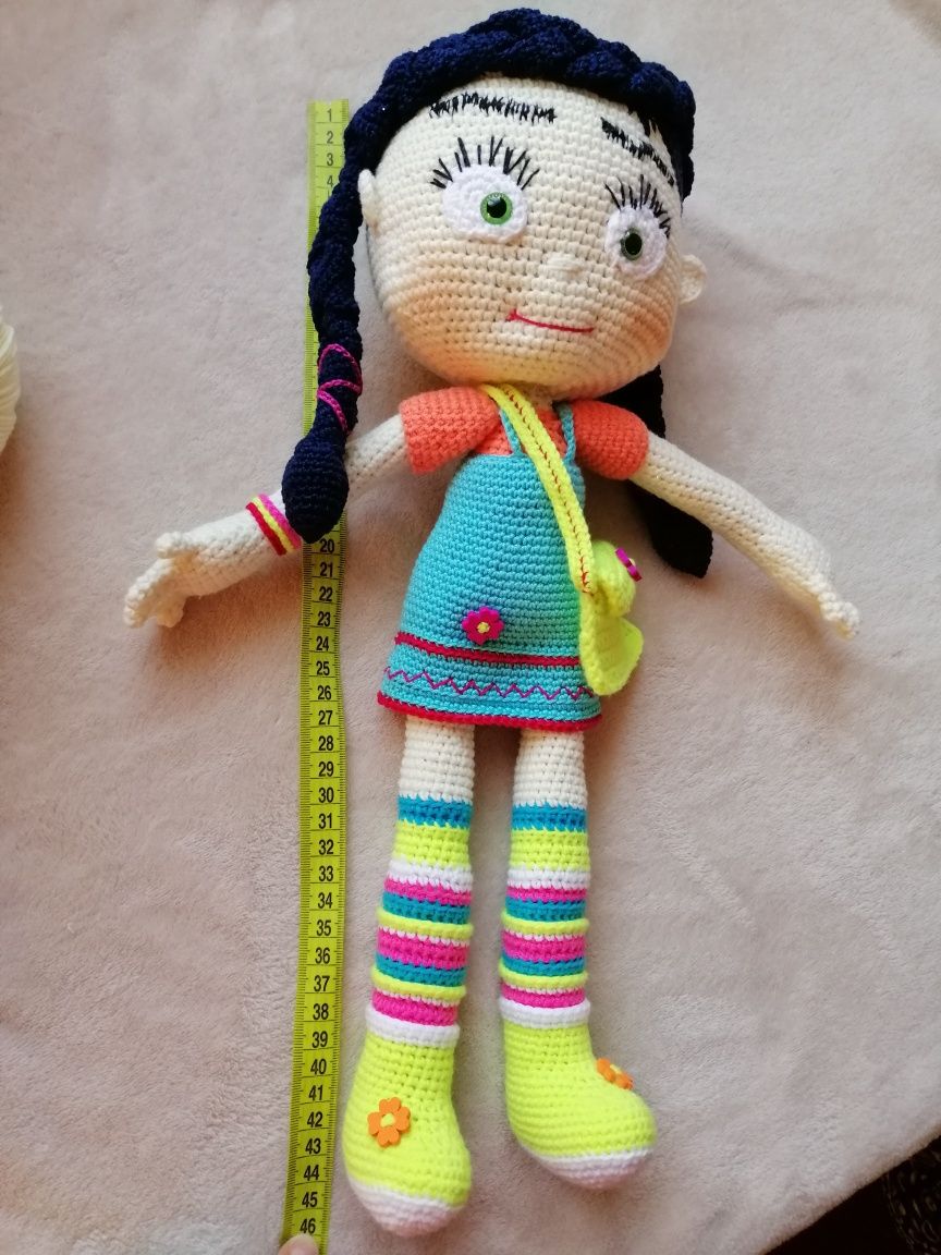 Виспер из мультфильма, лялька Віспер, кукла handmade, большая вязаная