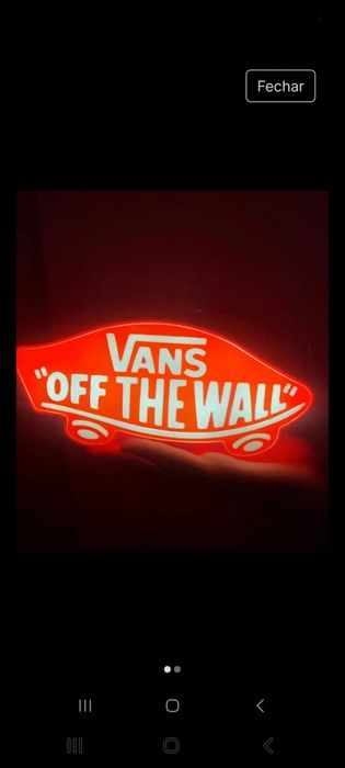Vans Lightbox vermelho ou preto
