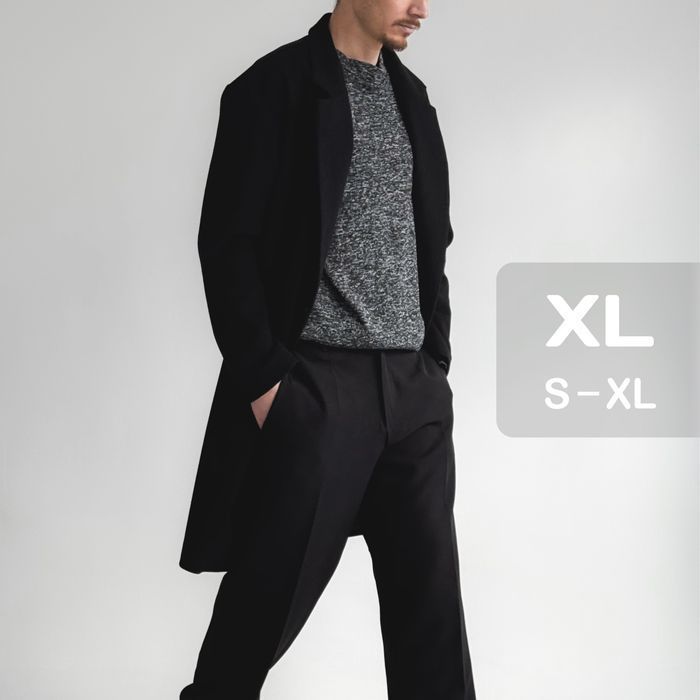 Пальто мужское длинное, чоловіче довге, куртка мужская чоловіча XL