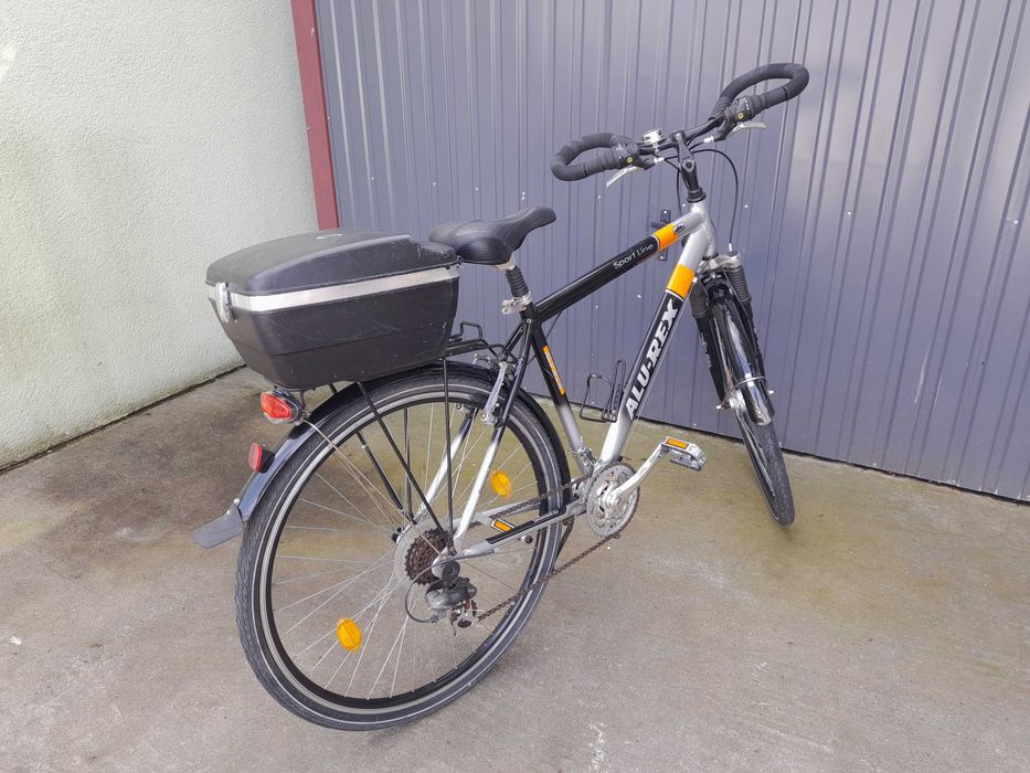 Prophete markowy MĘSKI ROWER szosowy 28" sprawny aluminiowy Shimano