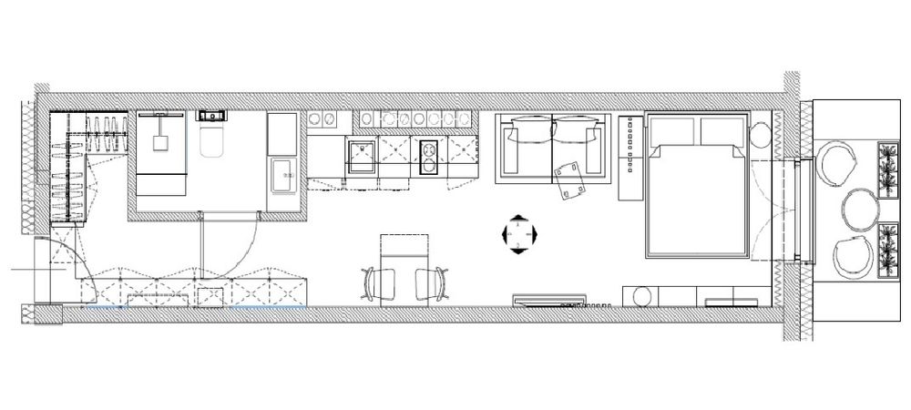 1к. Квартира передмісто Вроцлава (Польща)