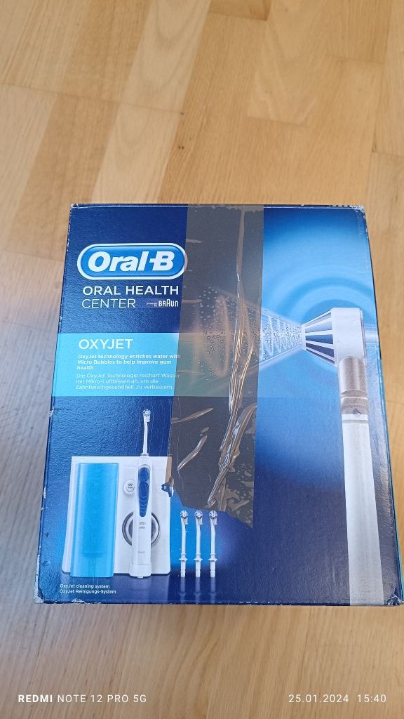 Oral-B OxyJet Health Center nowy irygator