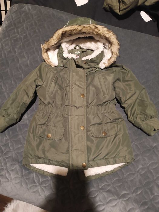 Kurtka zimowa parka dziecięca