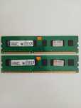 Kingston DDR3 дві планки по 4gb на пк