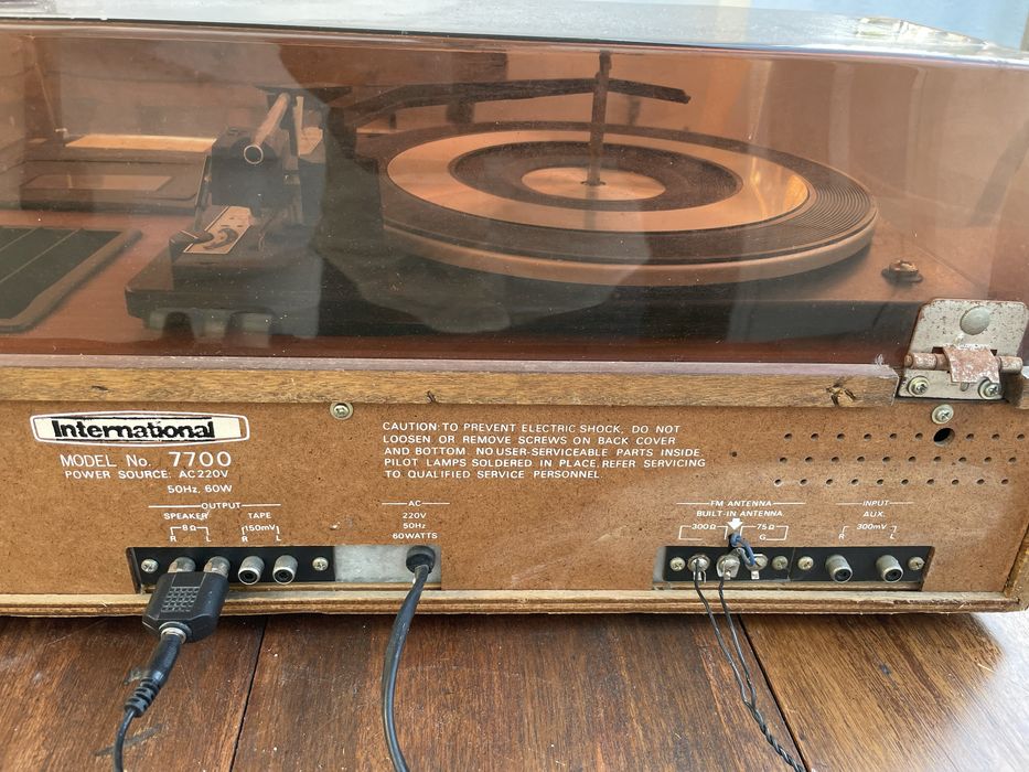 Gira discos Vintage