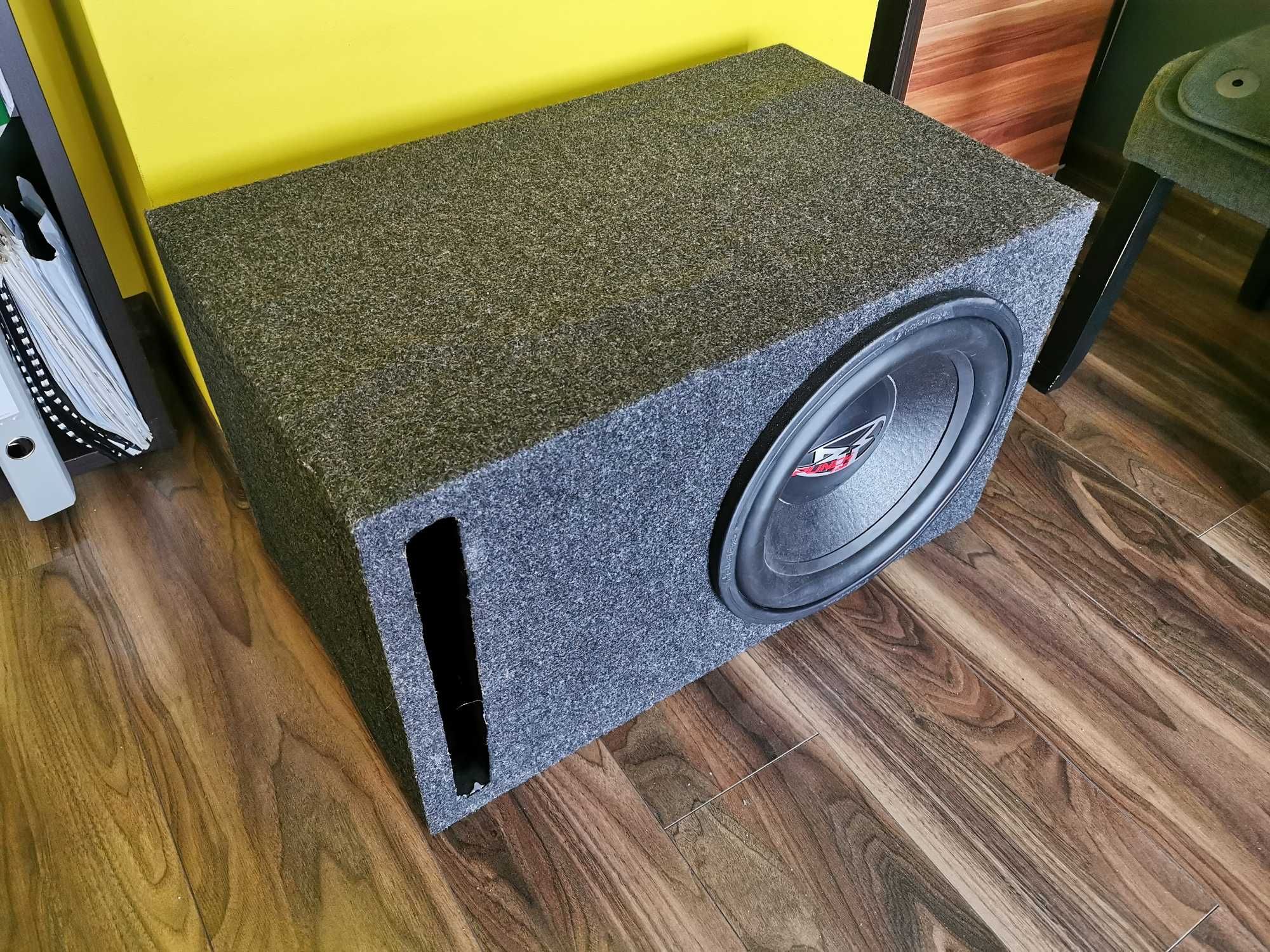 Skrzynia subwoofer tuba pod głośnik 15" 38cm MDF 30cm