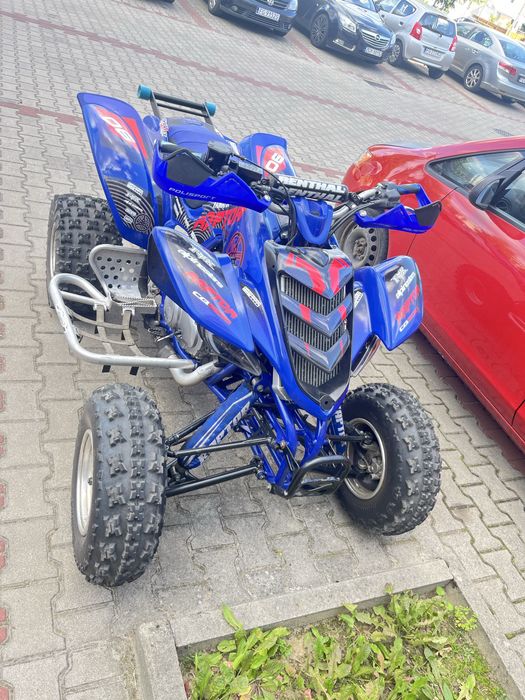 Yamaha raptor cb500 zamiana przyczepa laweta