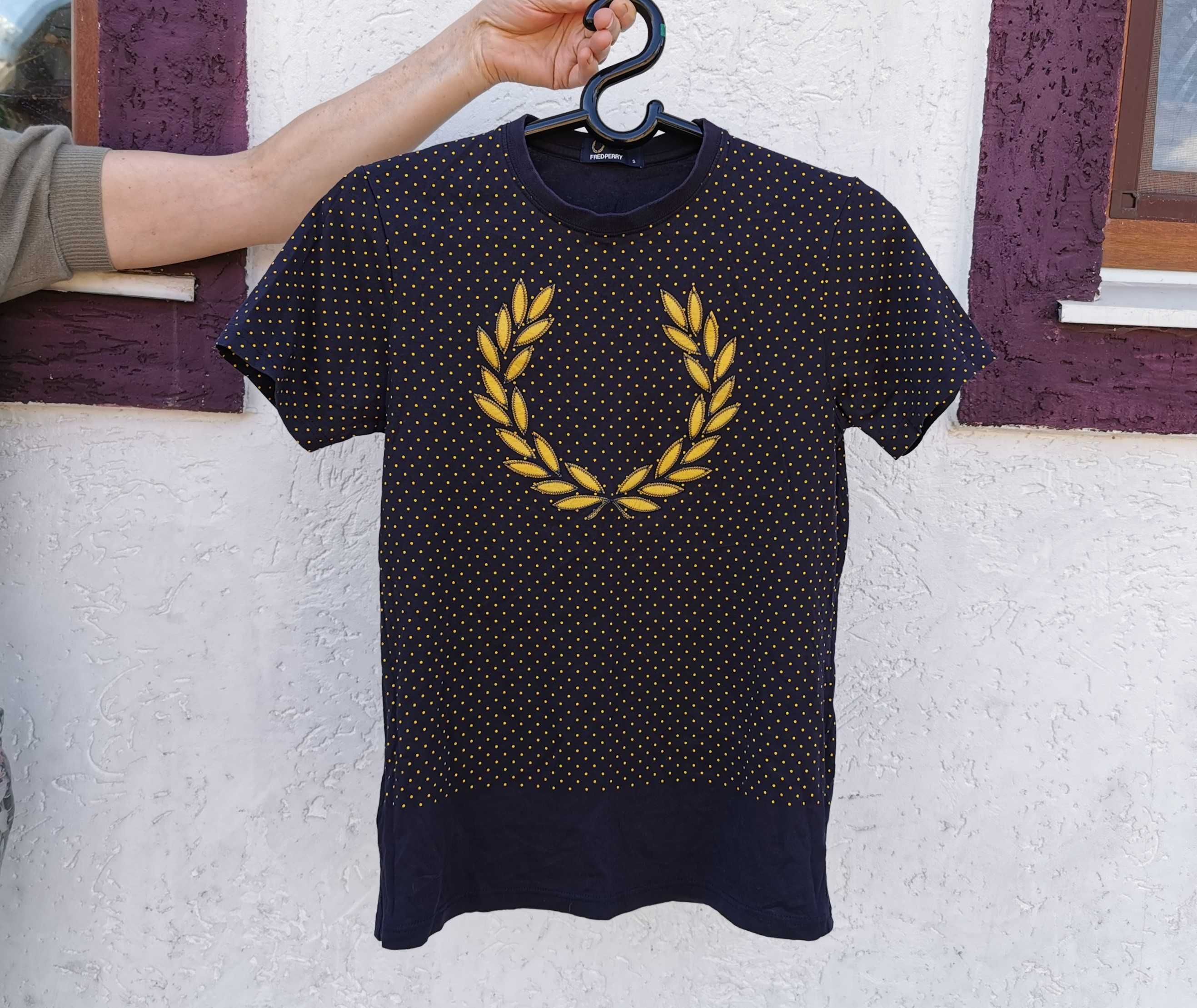 Бавовняна чоловіча футболка Fred Perry S Оригінал