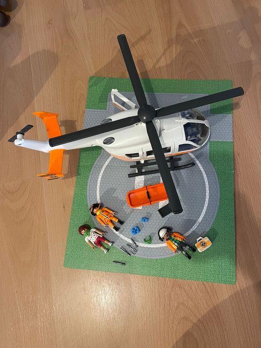 Helicopetro Playmobil