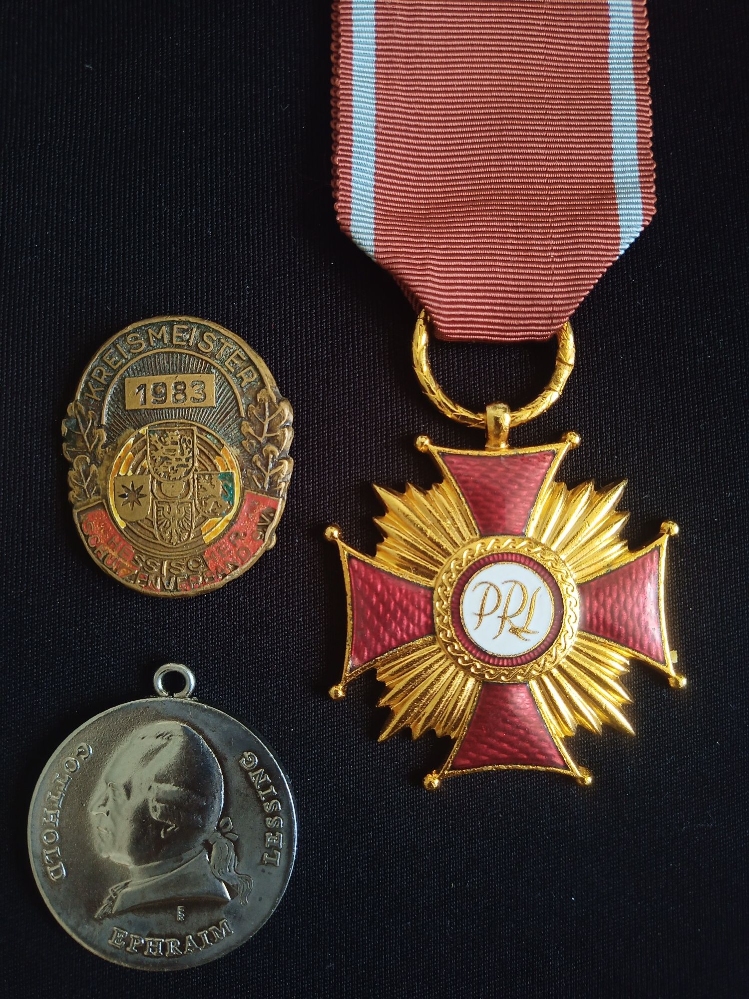 różne medale NDR i PRL
