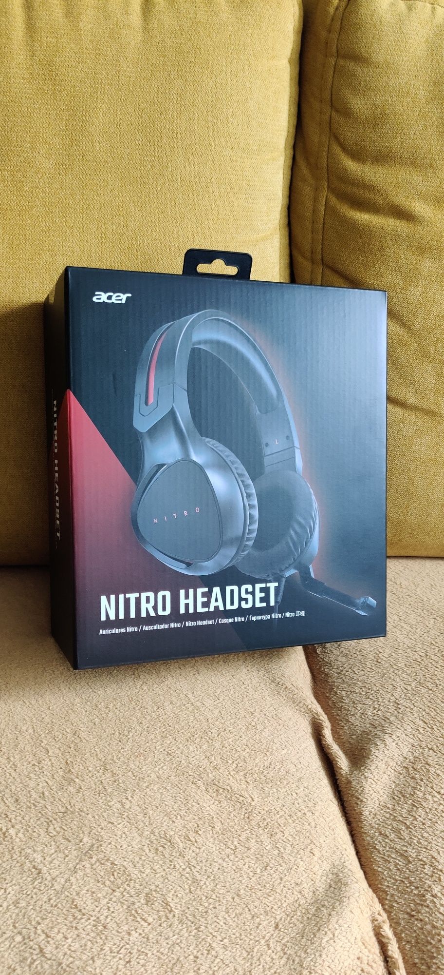 Nitro Acer Headset słuchawki