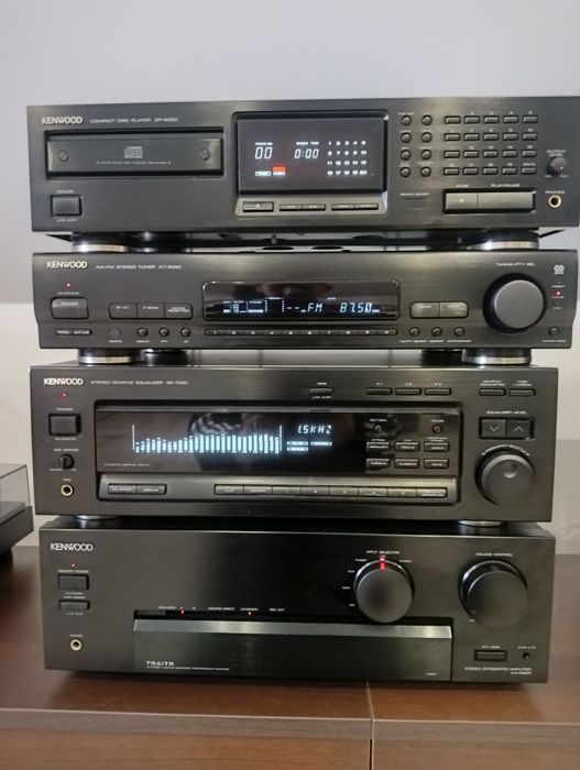 Zestaw Kenwood + kolumny Dali