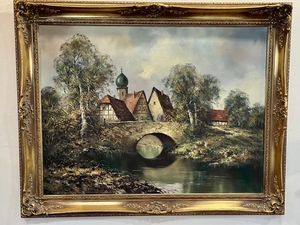 Картина Старовинна «Заміський Дім».Німеччина