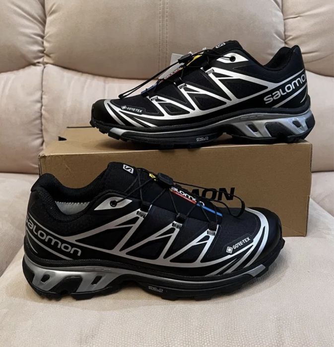 Salomon XT-6 Gore-Tex Black Silver (IN BOX)