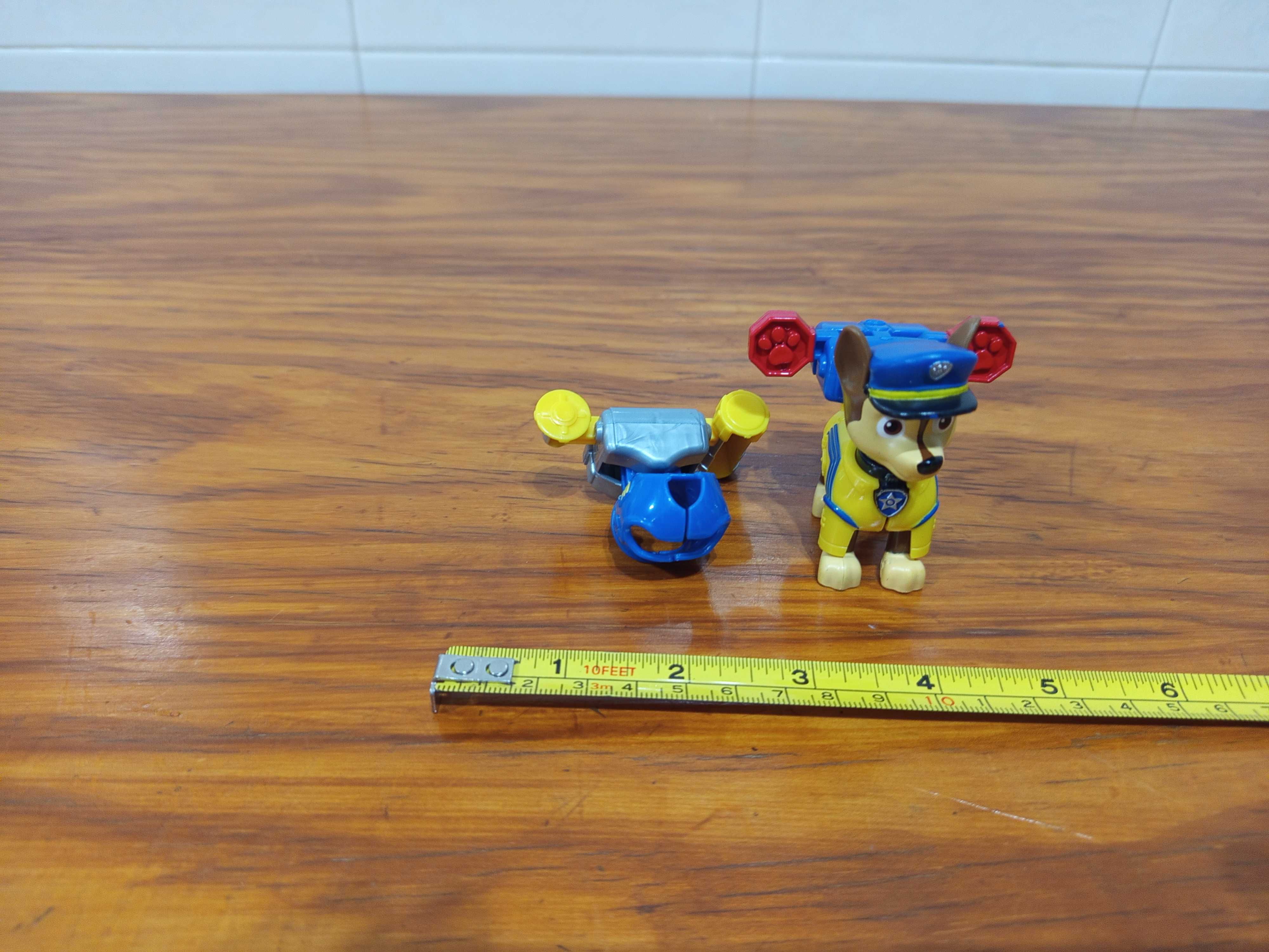 Figuras com acessórios patrulha pata