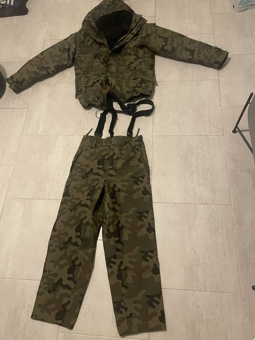 Kurtka moro wojskowa goratex + spodnie wojskowe r. S/M meskie