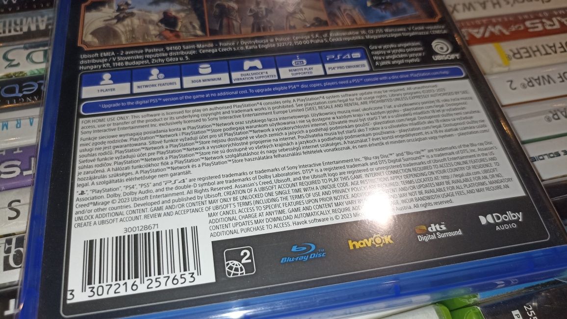 Assassin's Creed Mirage (po polsku ) PS4 możliwa zamiana SKLEP kioskzg