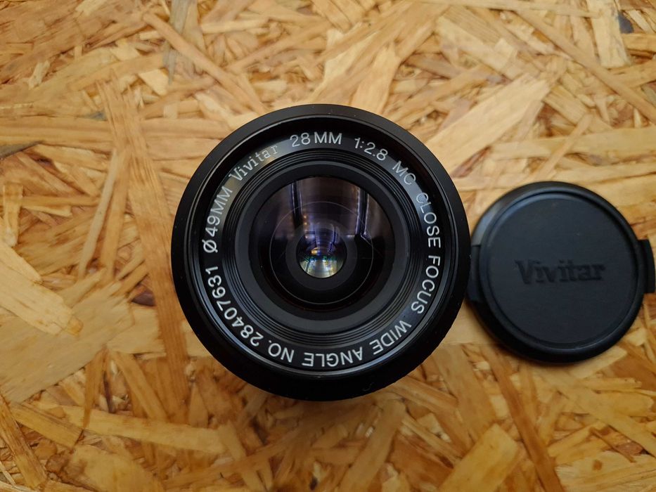VIVITAR 28mm 2.8 MC close focus wide angle bagnet Canon FD GWARANCJA