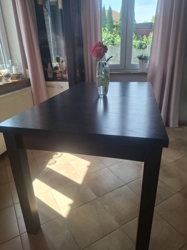 Stół rozkładany w kolorze wenge