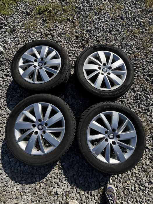Koła Felgi Alufelgi Zimowe Seat Leon FR Ibiza 205/55R16 5X112