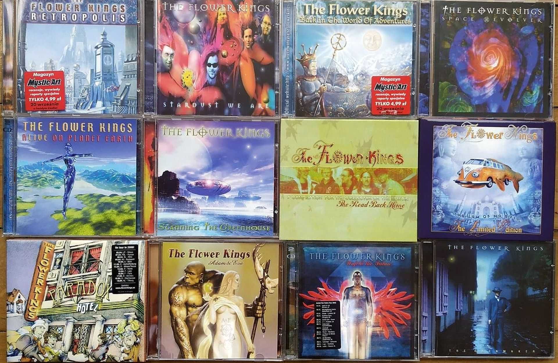 The Flower Kings – Swedish progressive rock – płyty CD + DVD