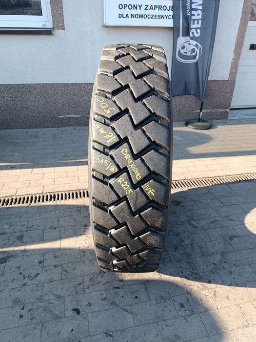 315/80R22.5 opona napędowa budowlana na karkasie Bridgestona M840