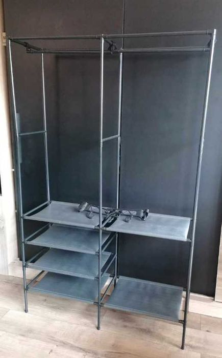 Stojący wysoki z haczykami do garderoby na ubrania przechowywanie duży