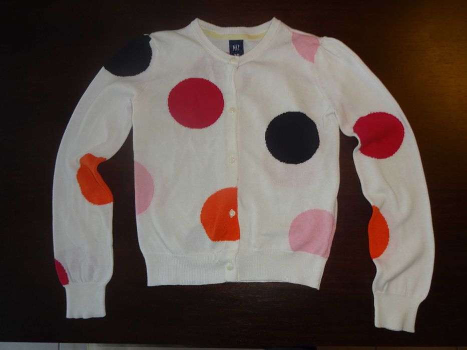 GAP KIDS 100% cotton sweter na guziki kardigan bluzka 10-11 lat