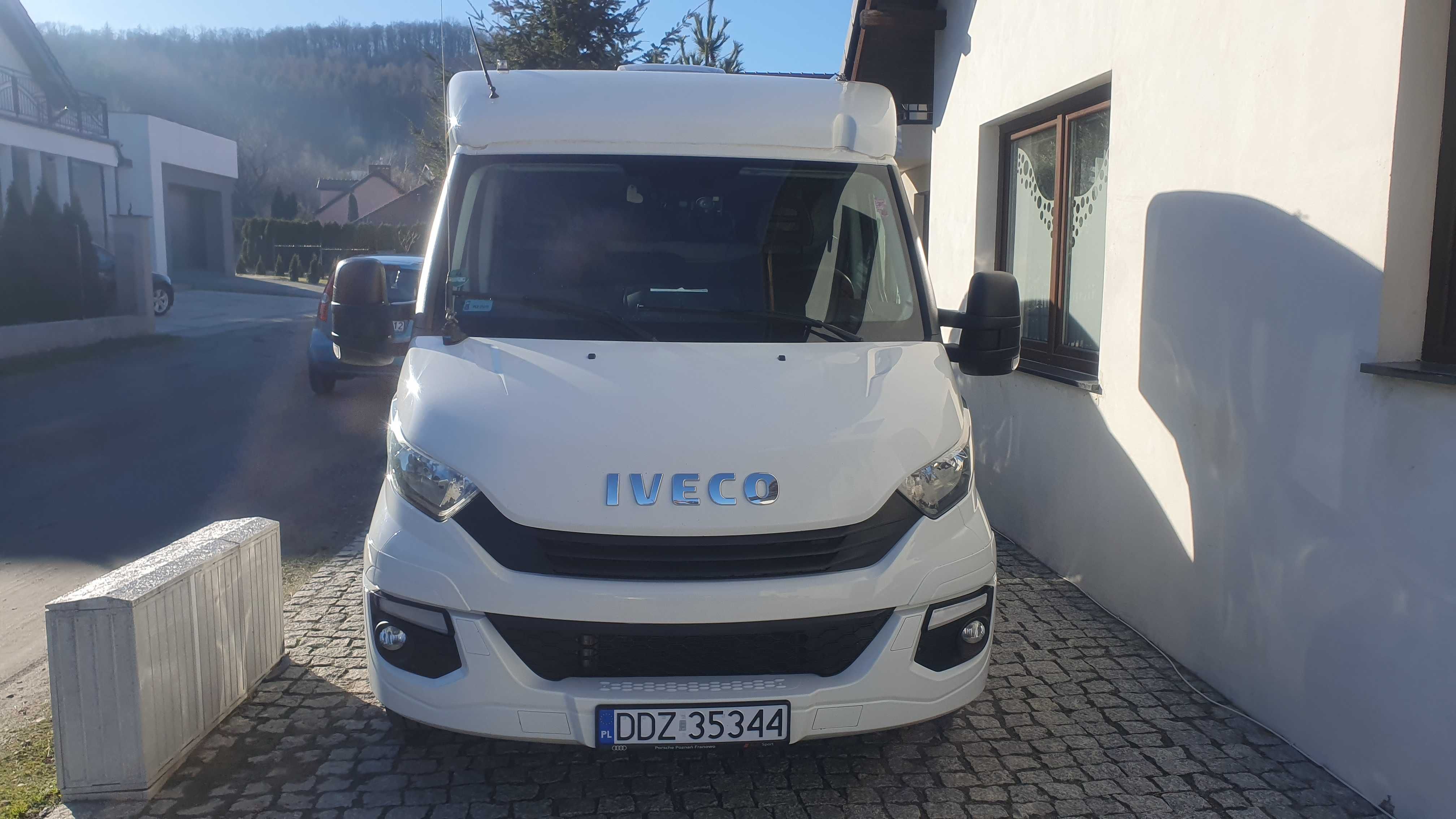 IVECO DAILY 35S18 180 KM, stan idealny, 2017/2018