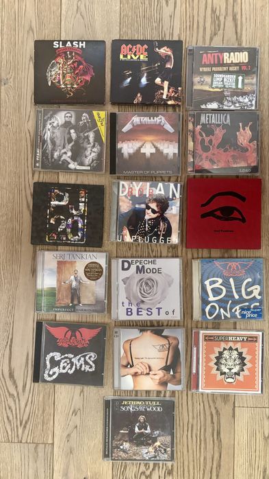 Wielka kolekcja plyt CD - 254 sztuki