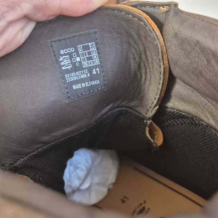 Черевики ботинки Ecco Track Оригінал  41р
