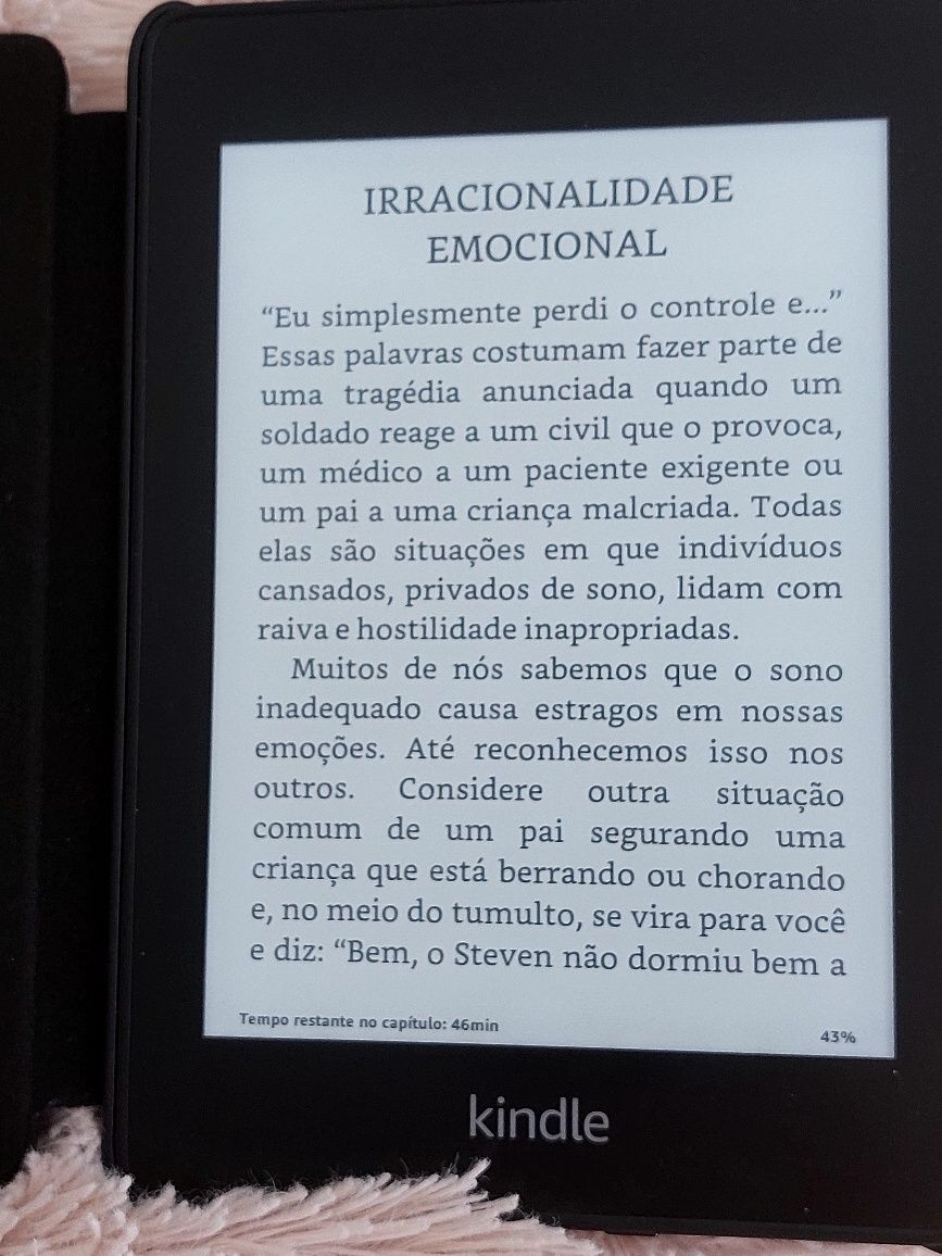 Kindle Paperwhite 10a Geração com oferta de capa