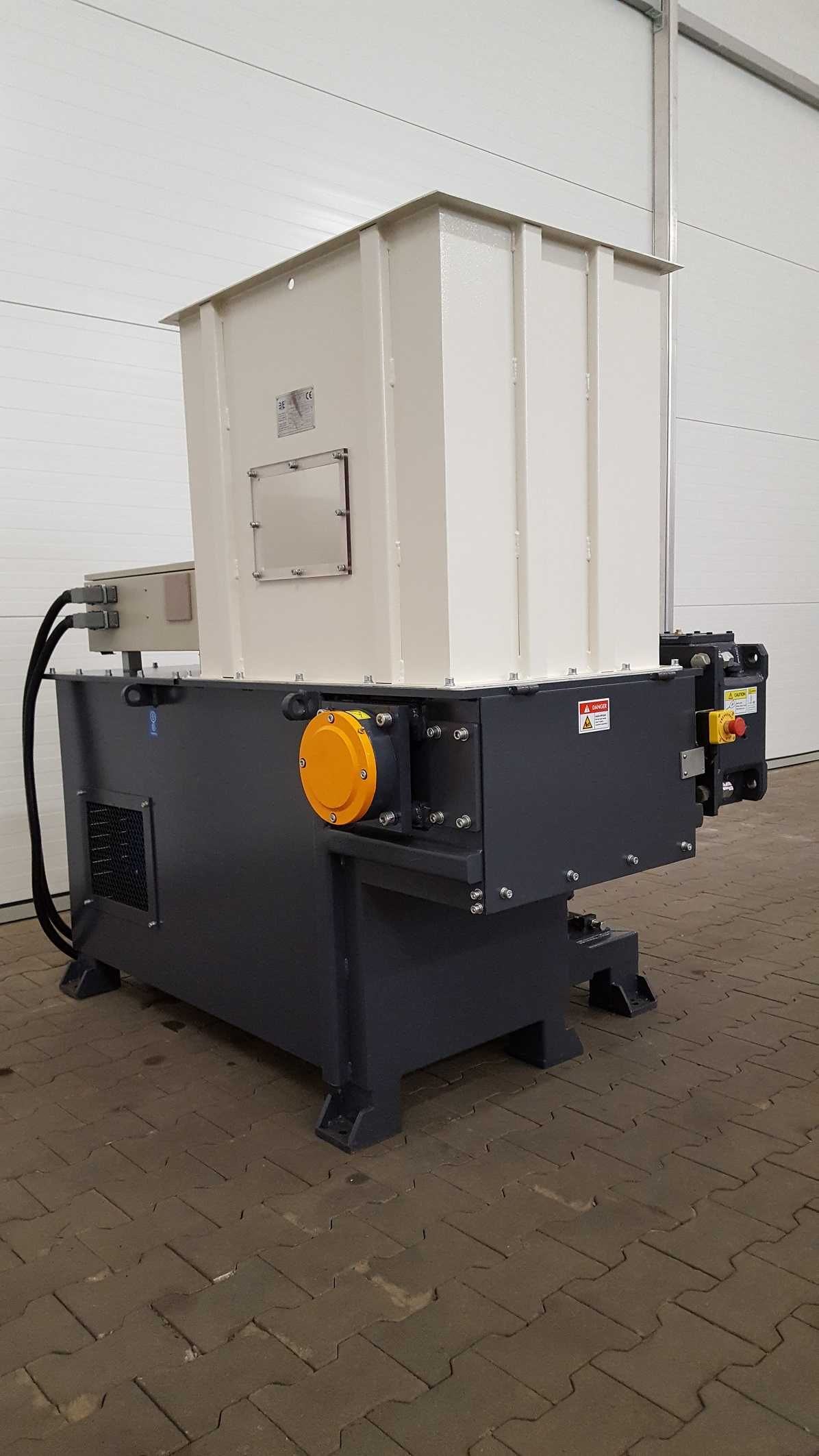 Kruszarka Rozdrabniacz Rębak Shredder rotor dł 600mm 18.5kW