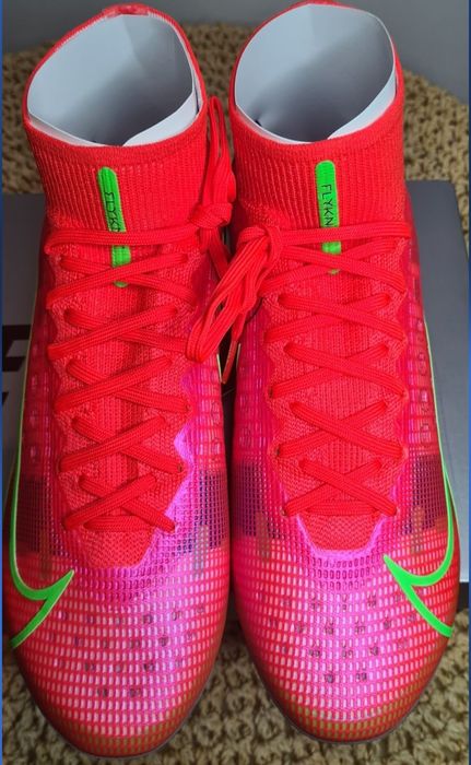 Chuteiras novas originais Nike Mercurial Superfly FG 8 Elite ACC 40.