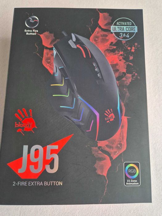 Mysz gamingowa A4Tech Bloody J95 RGB