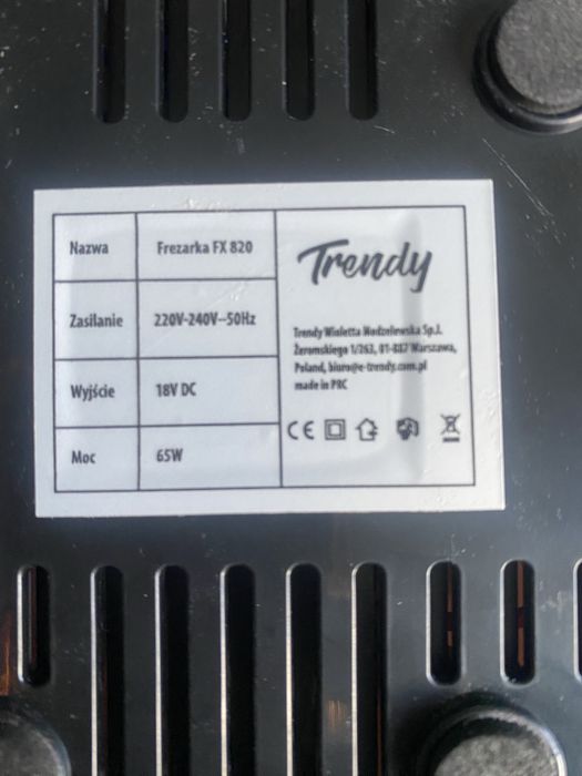 2 szt. Frezarki do paznokci