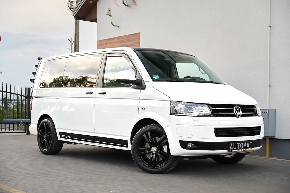 Volkswagen Multivan 2.0 TDI 179KM DSG LED NAVI 7os Materac + Bagażnik na 4-Rowery