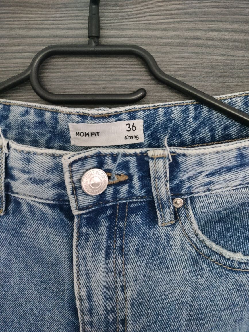 Spodnie dżinsy rozmiar 36 sinsay