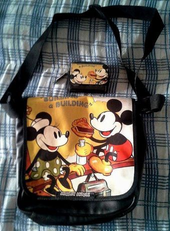 DISNEY : Mickey mouse_ mala e carteira