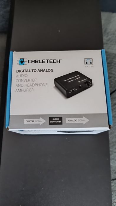 Konwerter optyczny toslink coaxial do 2xRCA cinch