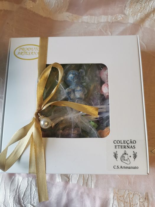 Ursinhos de Gesso Aromático – Decoração Delicada para Gavetas e Casa