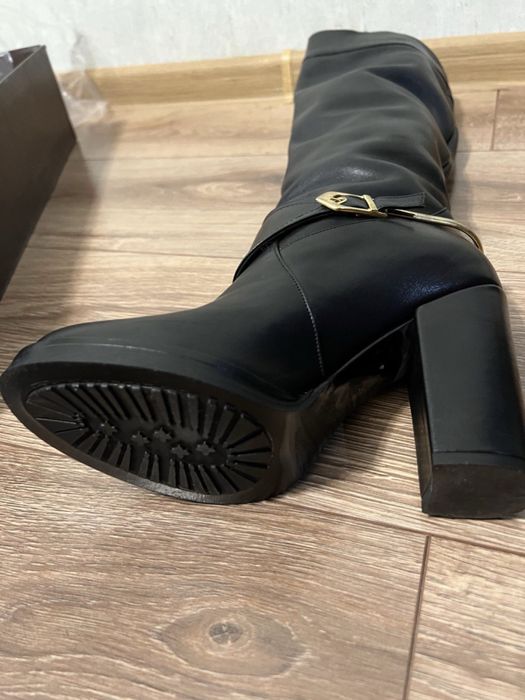 Чоботи осінь,натуральна шкіра