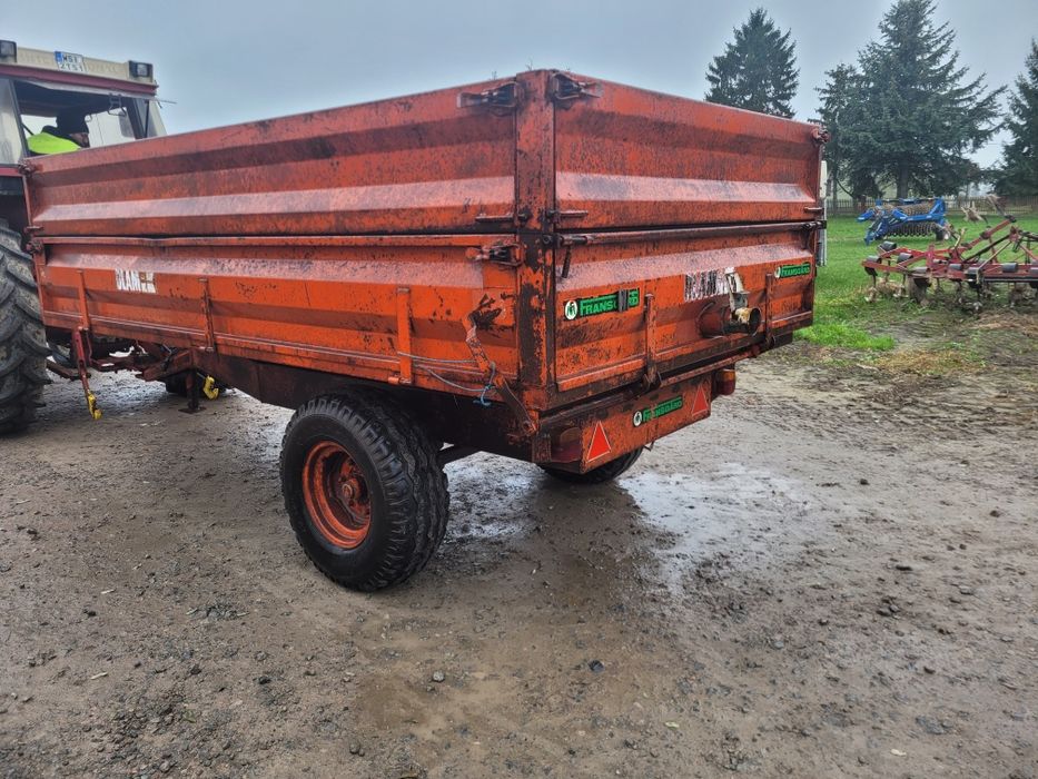 Przyczepa Rolnicza Wywrotka Fransgard 4.5tony Sprowadzona