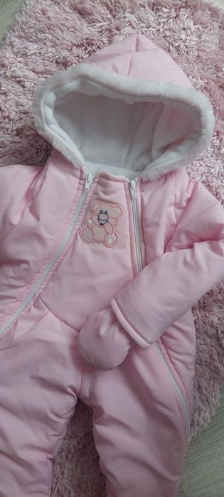 Kombinezon dziewczęcy zimowy