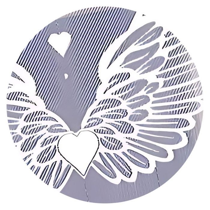 Komplet firan Skrzydlate Serce wys 250 cm DomoweTekstylia | WN6SS2 55K