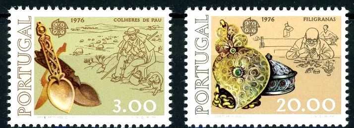 1976 selos impecáveis MNH