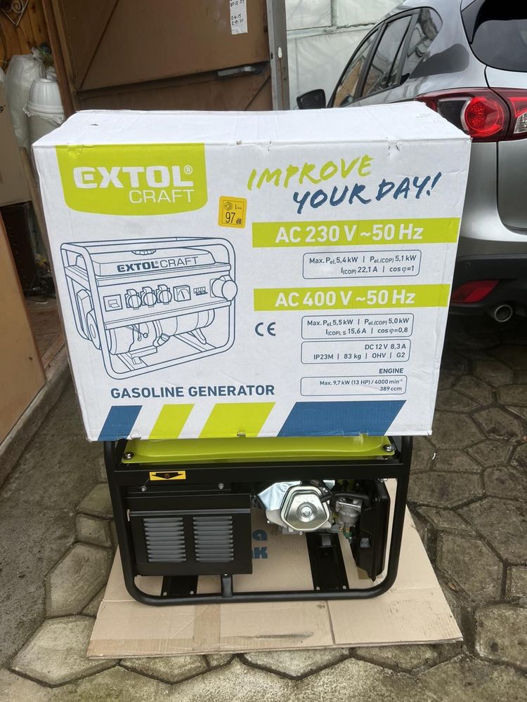 Продам генератор EXTOL CRAFT 421011