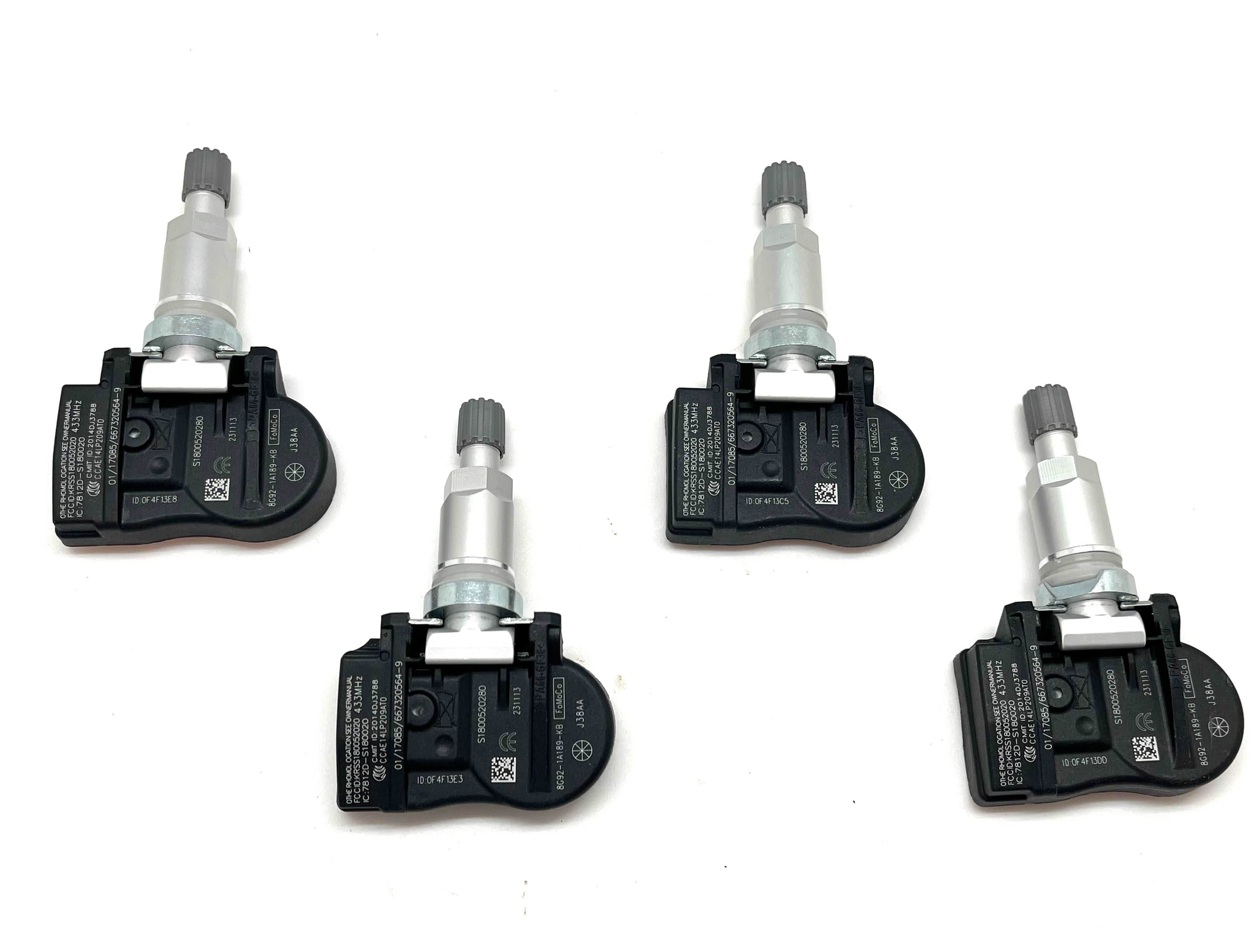 4x czujniki ciśnienia TPMS FORD GALAXY S-MAX MONDEO 8G92-1A189-KB