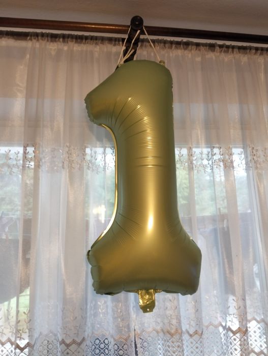 Dekoracja, ścianka na roczek, motyw leśny, jesienny