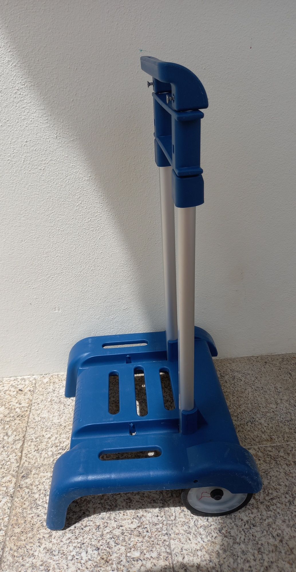 Troley de mochila de criança azul